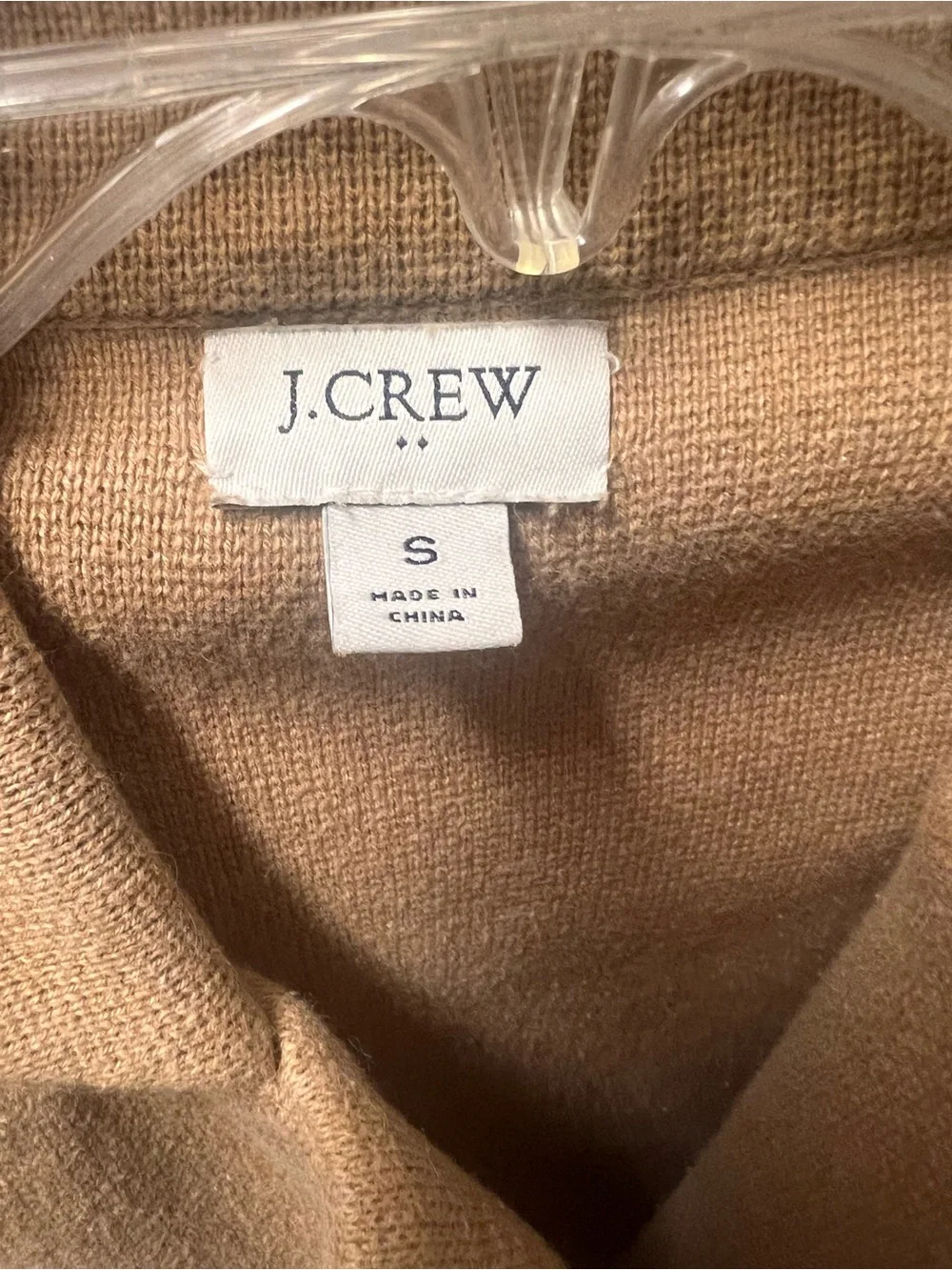 J. Crew Women's Tan Knit Blazer